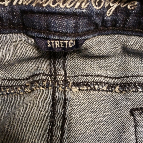 American Eagle Distressed Skinny Jeans Size 0 - Picture 5 of 8